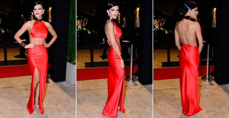 Mariana Rios abusa do look sensual em seu aniversário antecipado de 30 anos