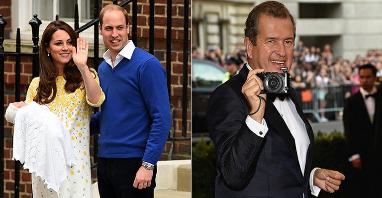 Fotos do batismo de Princesa Charlotte serão feitas pelo badalado Mario Testino, diz revista