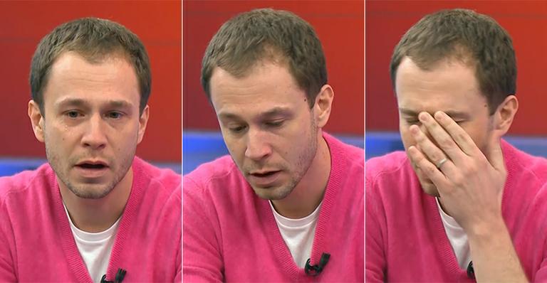 Tiago Leifert chora em seu último ‘Globo Esporte’ e desabafa: ‘Diziam que eu não ia aguentar’