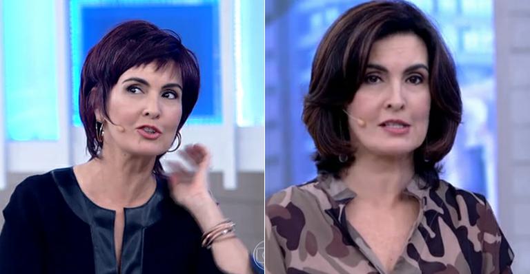 Fátima Bernardes surpreende fãs e relembra cabelo bem curtinho no ‘Encontro’