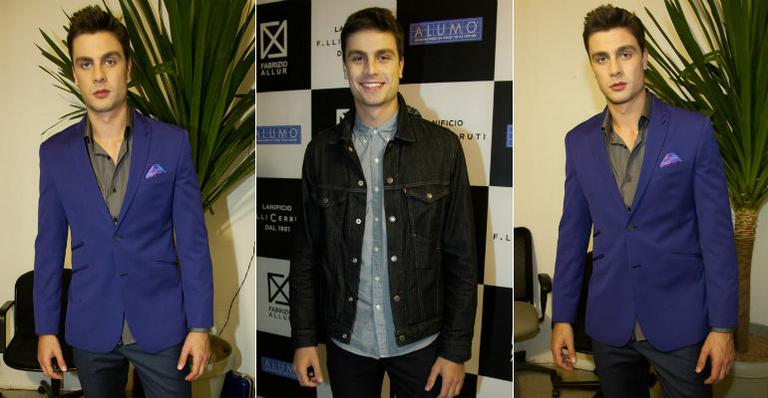 Galã de “Malhação”, Paulo Dalagnoli participa de desfile em São Paulo
