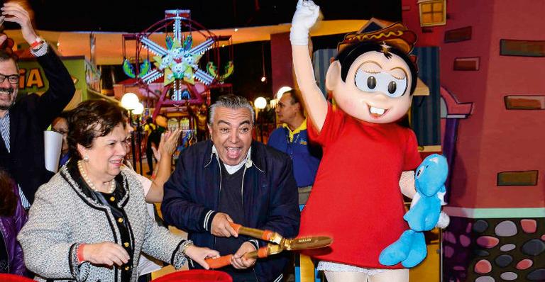 Mauricio de Sousa inaugura o novo Parque da Mônica