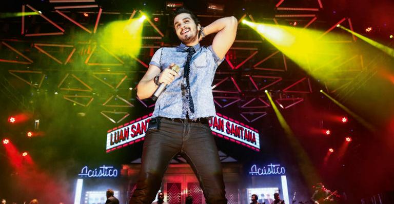 Luan Santana leva orquestra ao palco de novo show
