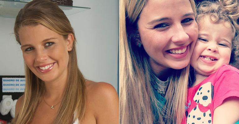 Debby Lagranha dá uma fugidinha do trabalho para almoçar com a filha, Maria Eduarda