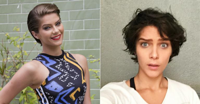 Isabella Santoni aparece morena e surpreende fãs