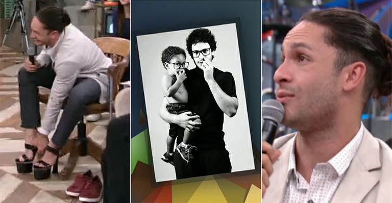 De salto, Rainer Cadete fala sobre relação com o filho: ‘Sem preconceitos’
