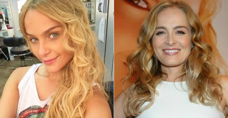 Com cabelo loiro, Isabella Santoni é comparada com Angélica