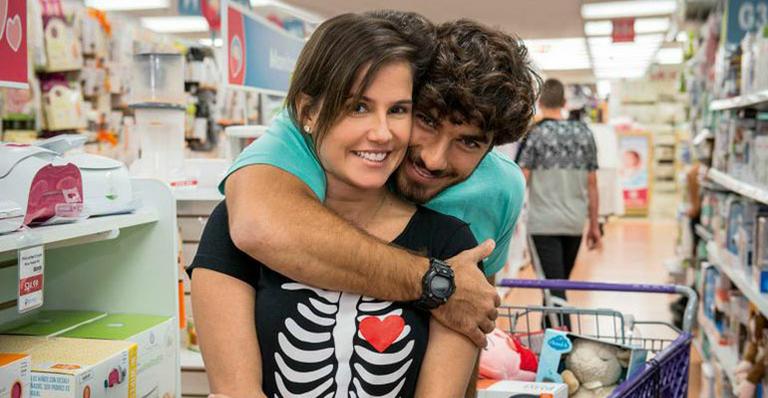 Deborah Secco e Hugo Moura: à espera de Maria Flor