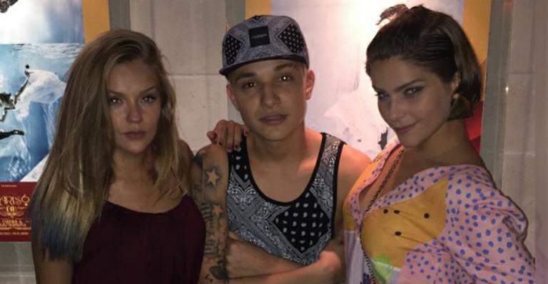 Isabella Santoni e MC Gui jantam juntos no Rio