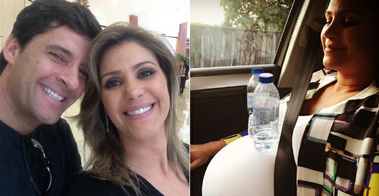 Grávida, Flávia Freire curte férias em Portugal e publica foto divertida