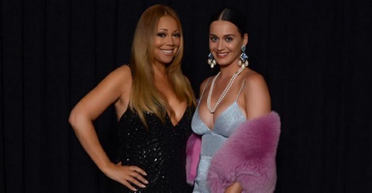 Katy Perry tieta Mariah Carey e escreve legenda em português