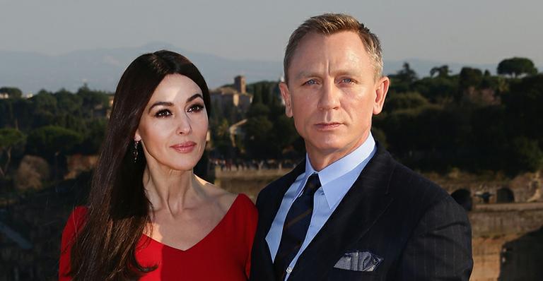 Monica Bellucci fala sobre parceria com Daniel Craig em novo filme de James Bond
