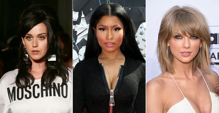 Katy Perry entra na briga de Nicki Minaj e Taylor Swift