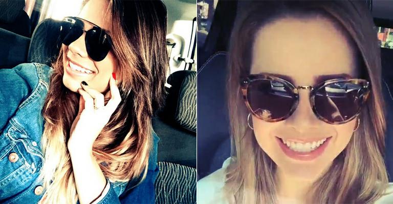 Parecidas? Lexa publica foto e é comparada a Sandy