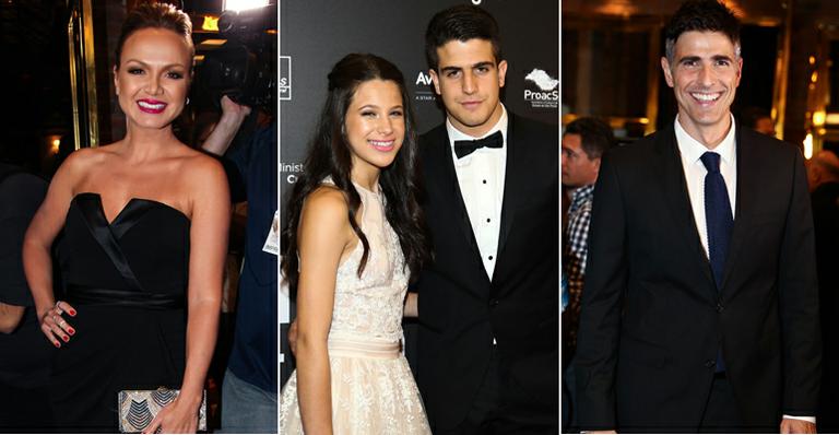 Vips prestigiam gala de Claudia Raia no teatro