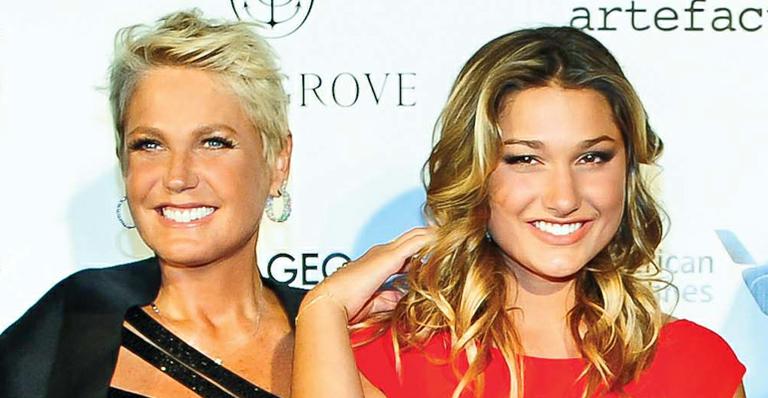 Xuxa mostra foto do aniversário de Sasha: ‘Te amo’