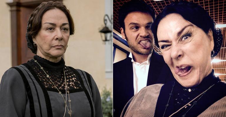 Rabugenta em ‘Além do Tempo’, Nívea Maria garante que é diferente na vida real: ‘Sou engraçada’