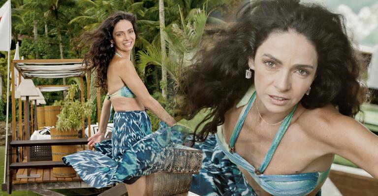 Exclusivo: Claudia Ohana esbanja sensualidade em Angra