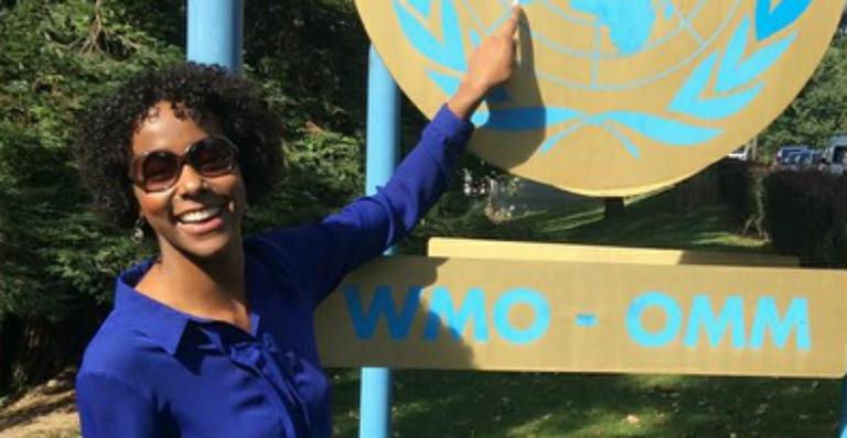Maria Julia Coutinho e o marido visitam Organização Mundial de Meteorologia