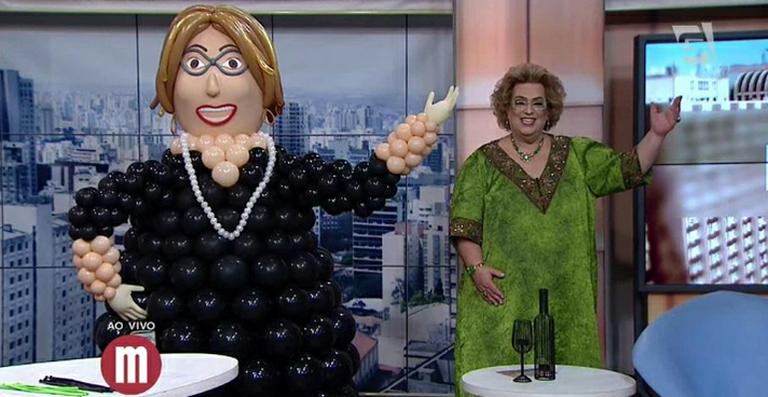 Mamma Bruschetta ganha réplica com bexigas