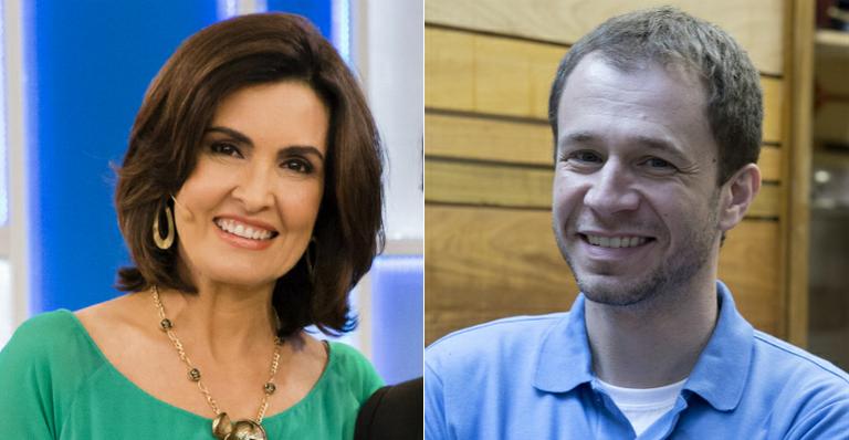 “Que negócio é esse de me chamar de mãe?”, brinca Fátima Bernardes com Tiago Leifert