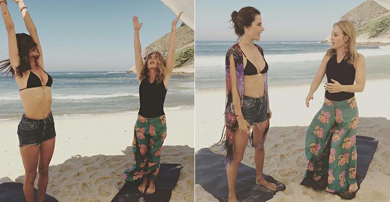 Angélica grava ‘Estrelas’ com Alessandra Ambrosio e elogia: ‘Linda e querida’