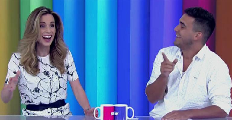 Ana Furtado e André Marques reassumem bancada e festejam: ‘O Video Show é nosso’