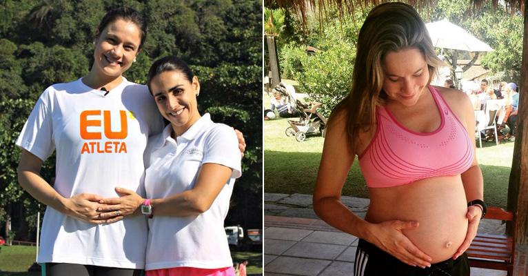 Personal gestante de Fernanda Gentil fala da rotina de exercícios das grávidas