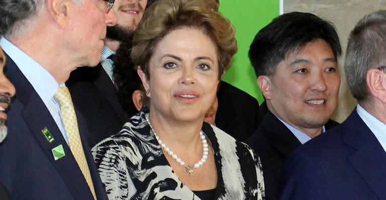 Presidente Dilma Rousseff celebra um ano para o início das Olimpíadas