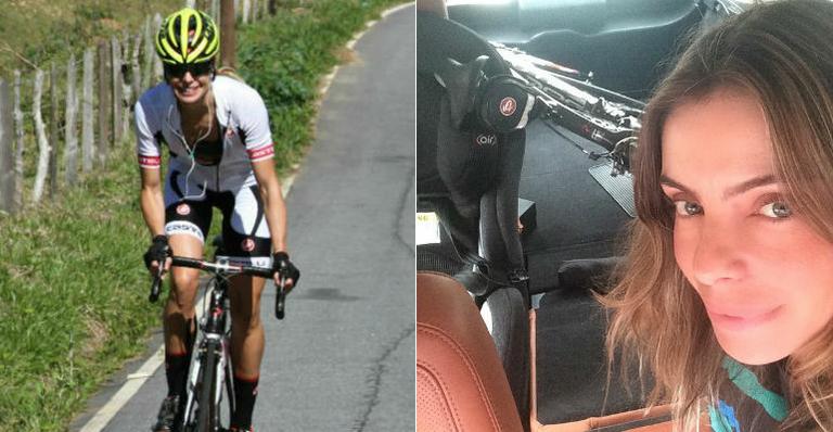 Daniella Cicarelli aceita desafio e participará de prova mundial de ciclismo
