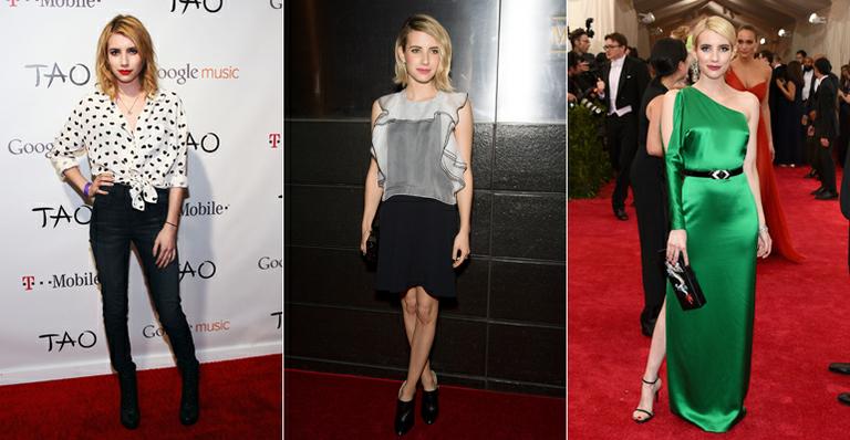 Veja o estilo de Emma Roberts, atriz da nova série ‘Scream Queens’