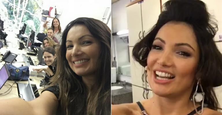 Patrícia Poeta mostra os bastidores do ‘É De Casa’