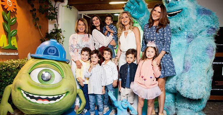 A vibração de Eliana no aniversário de Arthur