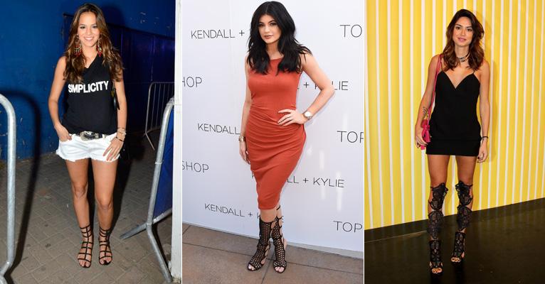 Veja 5 dicas de como usar sandália gladiadora, sucesso entre as famosas