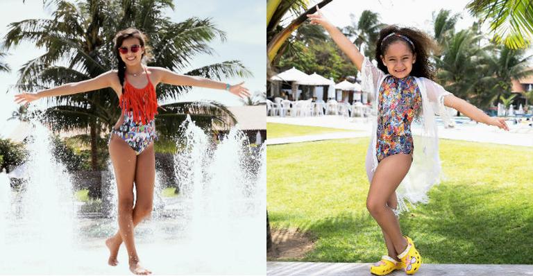 Amanda Furtado e Elizabeth Marques: fashionistas mirins