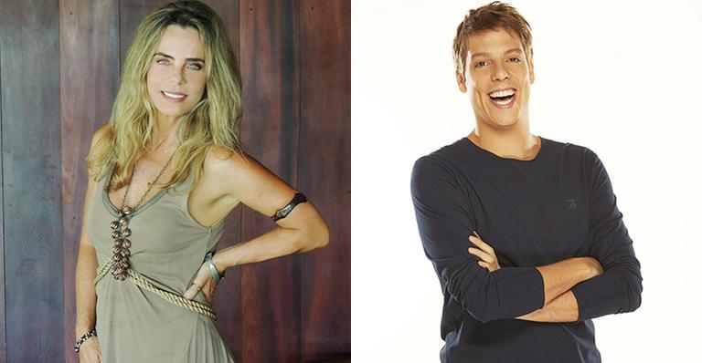 Fábio Porchat e Bruna Lombardi participam de ação do bem da Casa da Mulher