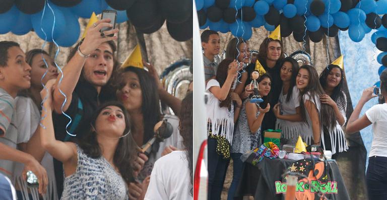 Rafael Vitti recebe o carinho dos fãs em despedida de Malhação