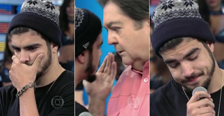 Caio Castro fala de quadro do ‘Domingão’: “Sacanagem comigo”