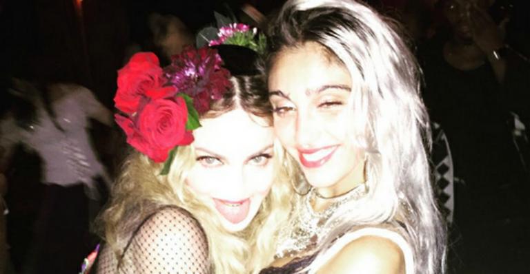 Madonna comemora aniversário em festa com a filha