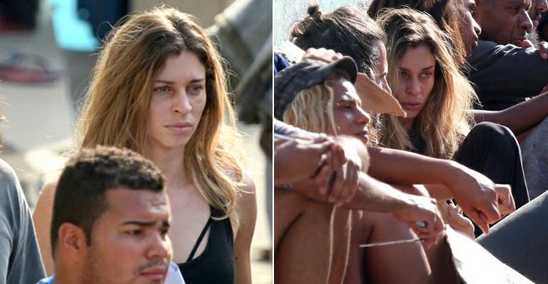 Com aparência decadente, Grazi Massafera grava novas cenas de Larissa para ‘Verdades Secretas’