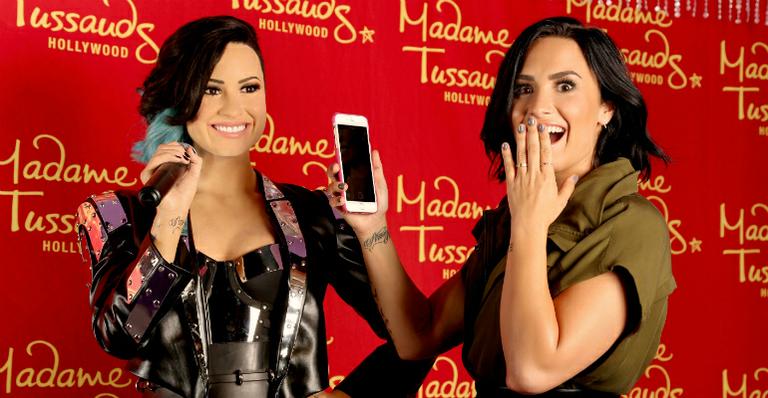 Demi Lovato ganha estátua de cera no museu Madame Tussauds em Hollywood