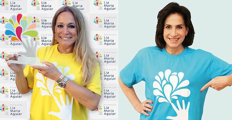 Totia Meireles e Susana Vieira apoiam fundação