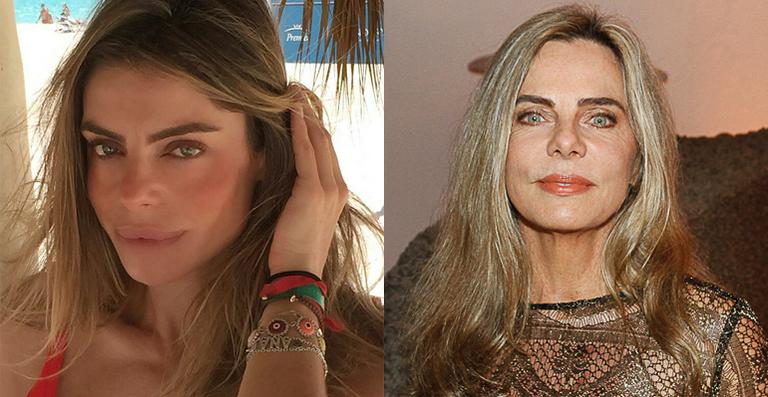 Em foto, Daniella Cicarelli é comparada a Bruna Lombardi: ‘Está a cara da diva’