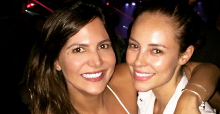 Paolla Oliveira curte show de Jorge & Mateus no Rio de Janeiro