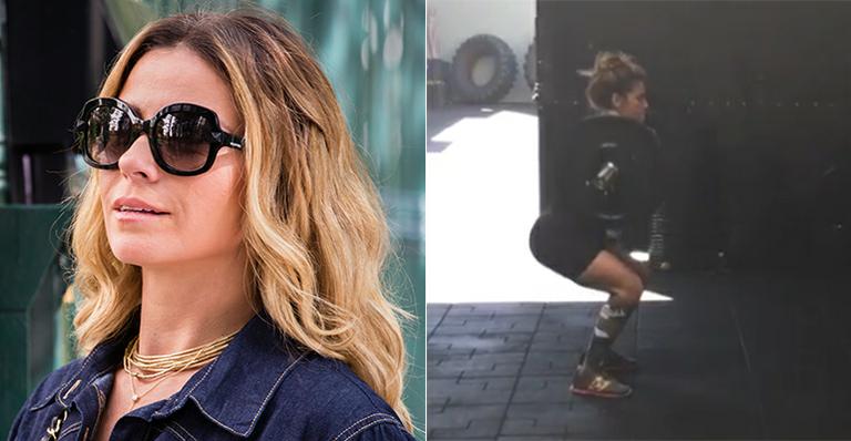 Poderosa, Giovanna Antonelli mostra muita força em treino em pleno domingo