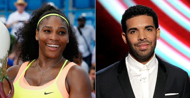 Após vitória, Serena Williams é flagrada aos beijos com o rapper Drake