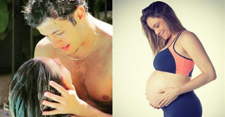 Prestes a dar à luz, Fernanda Gentil faz declaração de amor ao marido