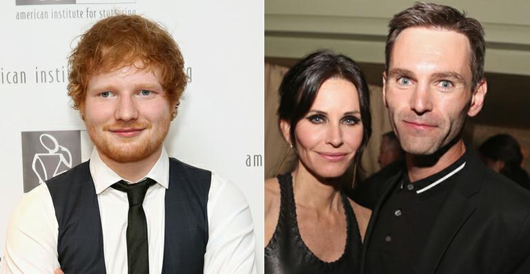 Ed Sheeran irá cantar no casamento de Courteney Cox e Johnny McDaid