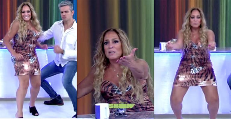 Susana Vieira causa no ‘Video Show’, dança funk e alfineta elenco e apresentadores
