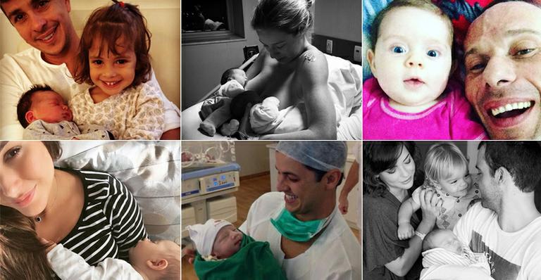 Muita fofura! Veja os bebês de famosos que nasceram nos últimos três meses